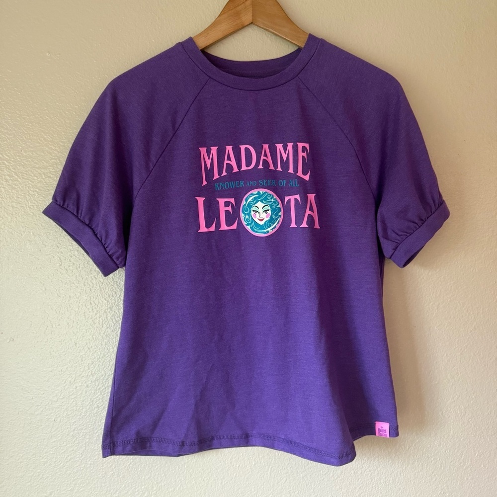Disney Purple Tee with Madame Leota Graphic